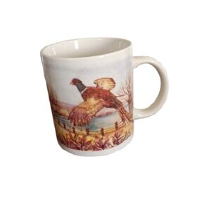 Gibson‎ Mugs Pheasant Bird Farm Scene